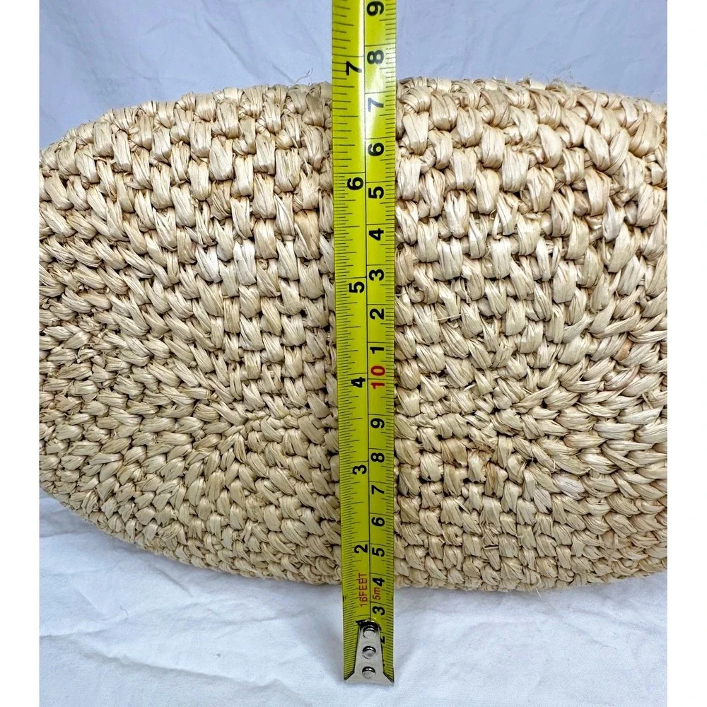 Kate Spade New York x Target Raffia Bow Tote Bag Straw Beach Coastal